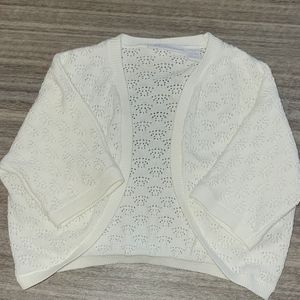 White Sweater - Girls 10-12 & 14